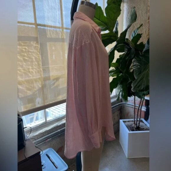 Solai The Label Poolside Oversized Button Top - Picture 6 of 7